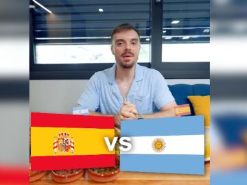 Espa&ntilde;a VS Argentina en el Mundial de Comidas de Ibai