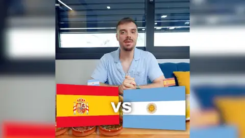 España VS Argentina en el Mundial de Comidas de Ibai España VS Argentina en el Mundial de Comidas de Ibai