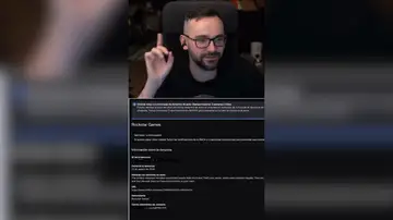 Elxokas viendo la denuncia en su stream Elxokas viendo la denuncia en su stream