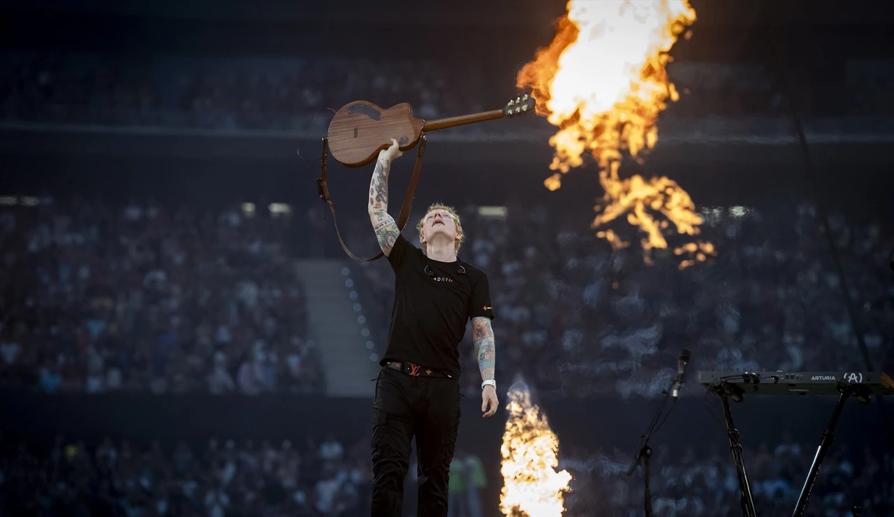 Ed Sheeran en Madrid