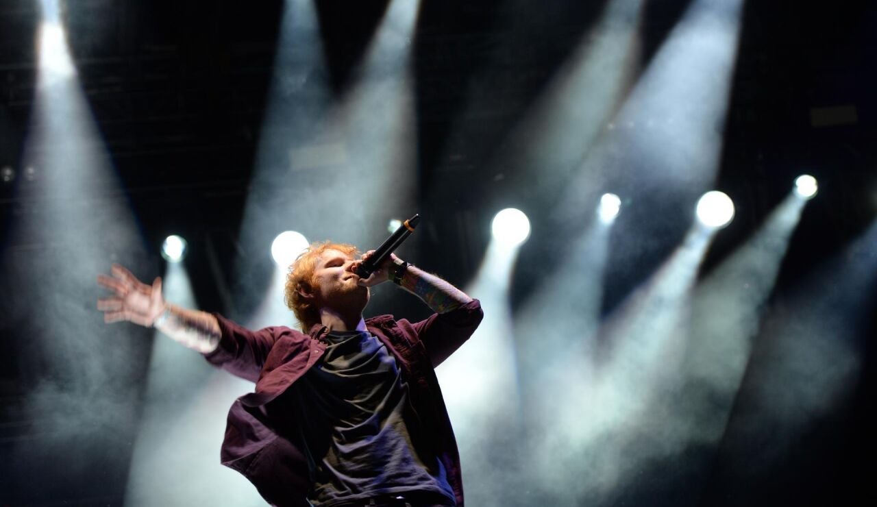Imagen de archivo de un concierto de Ed Sheeran