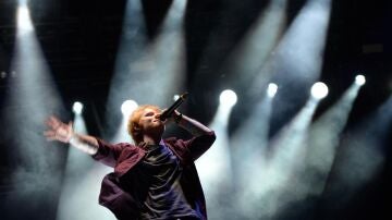 Imagen de archivo de un concierto de Ed Sheeran