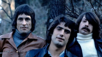 Jes&uacute;s de la Rosa, Eduardo Rodr&iacute;guez Rodway y Juan Jos&eacute; Palacios 'Tele', miembros de Triana