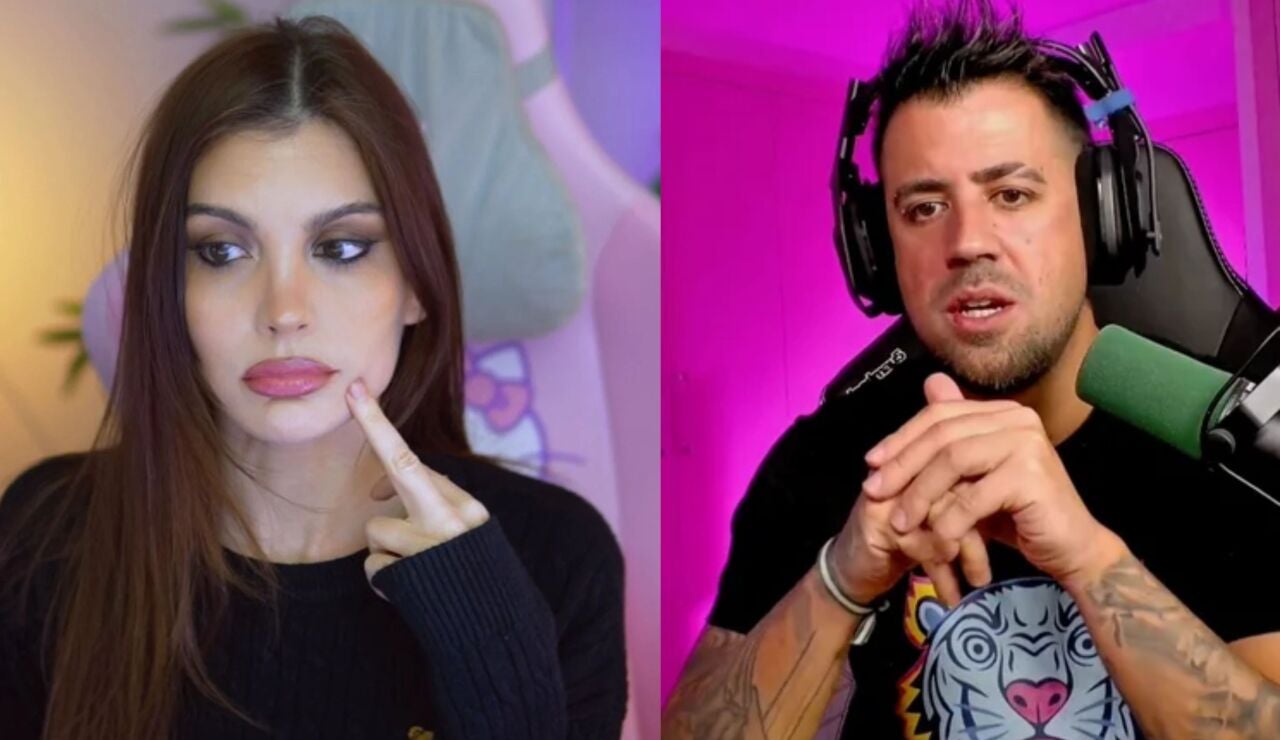 Cristinini y AuronPlay en sus streams.