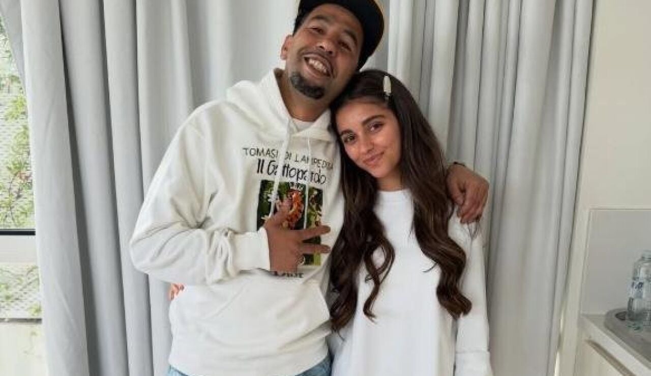 Mounir Nasraoui e Ines Garc&iacute;a