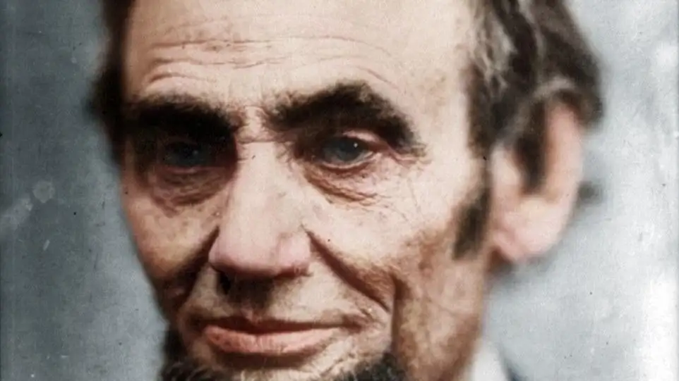 Retrato de Abraham Lincoln en 1865