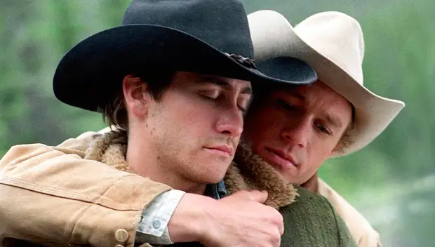 Heath Ledger y Jake Gyllenhaal en 'Brokeback Mountain'