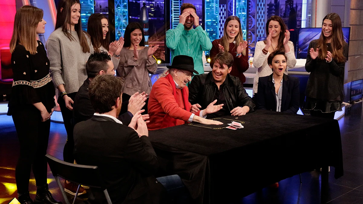 Juan Tamariz en 'El Hormiguero 3.0' Juan Tamariz en 'El Hormiguero 3.0'