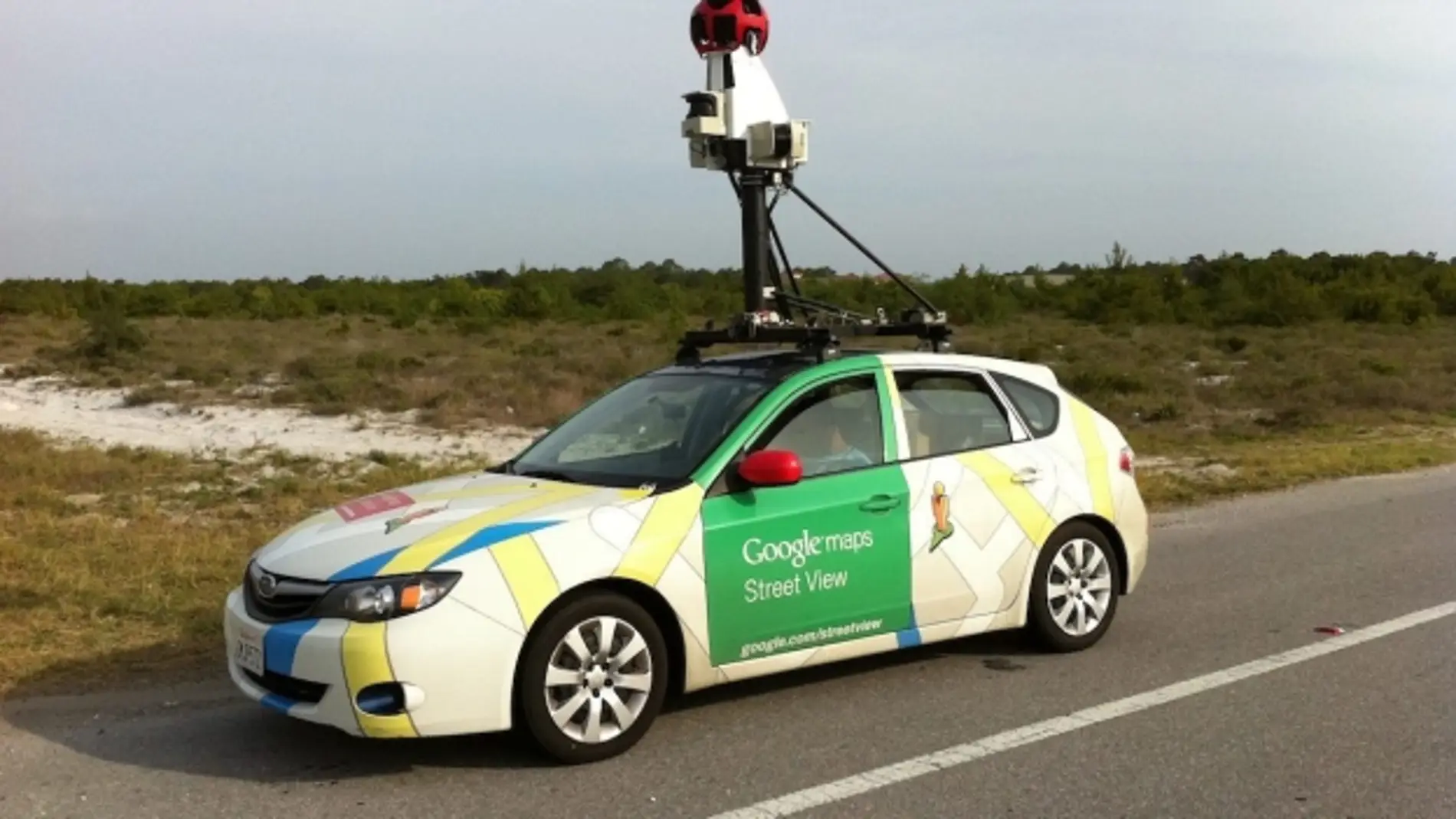 Coche de Google Street View