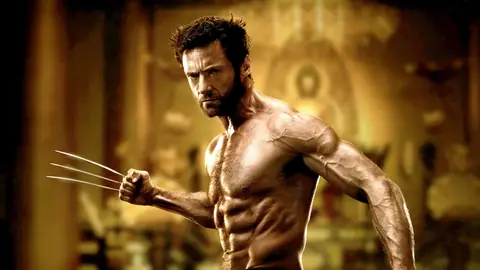 Hugh Jackman caracterizado como Lobezno Hugh Jackman caracterizado como Lobezno