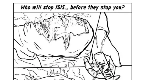 "¿Quién va a parar al ISIS... antes de que ellos te paren?" "¿Quién va a parar al ISIS... antes de que ellos te paren?"