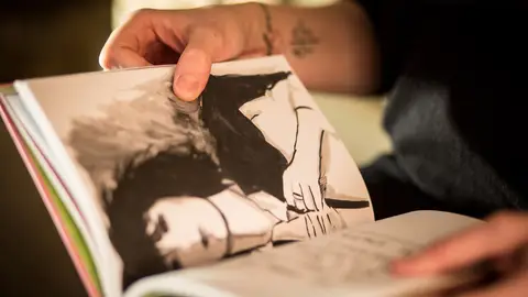 'El bebé verde!, en las manos de Roberta Marrero 'El bebé verde!, en las manos de Roberta Marrero