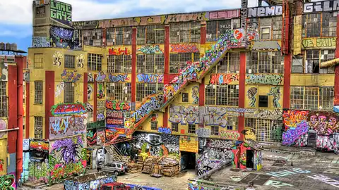Five Pointz de Queens. Ahora solo queda el solar. Five Pointz de Queens. Ahora solo queda el solar.