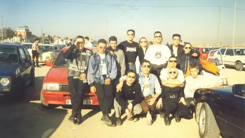 Colegas en el parking The Face Colegas en el parking The Face
