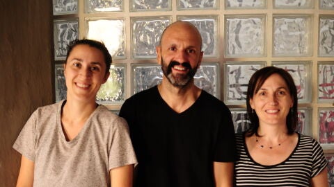 Mateo Feijóo, María José Manzaneque y Almudena Ávalos