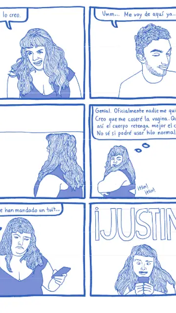 Viñetas del cómic de Gina Wynbrandt Viñetas del cómic de Gina Wynbrandt