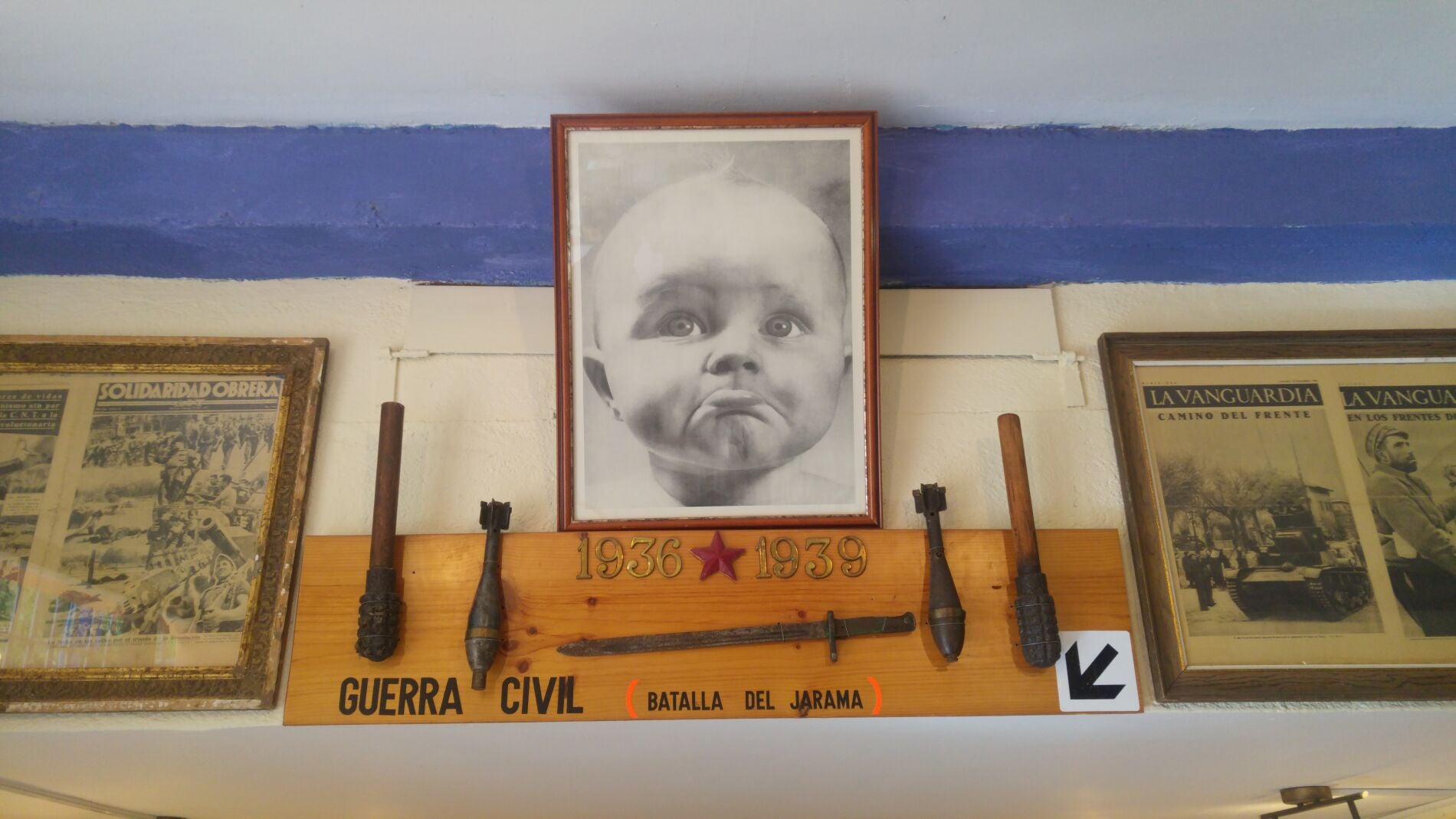 Museo de la Batalla de El Jarama, Guerra Civil Espa&ntilde;ola