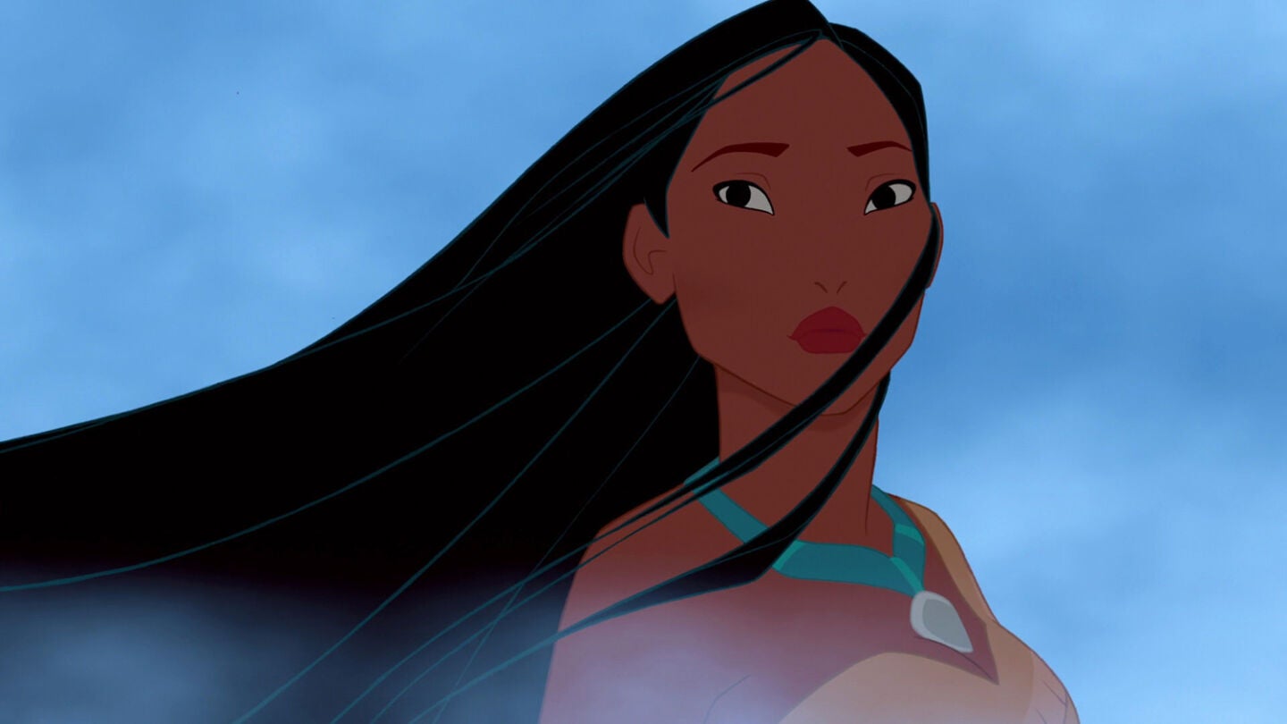 Pocahontas sufriendo en silencio