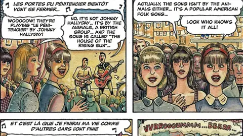 Viñetas de Kim y Altarriba incluida en 'Spanish Fever' Viñetas de Kim y Altarriba incluida en 'Spanish Fever'