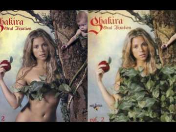 Censura en la portada de 'Oral Fixation: Vol. 2', de Shakira