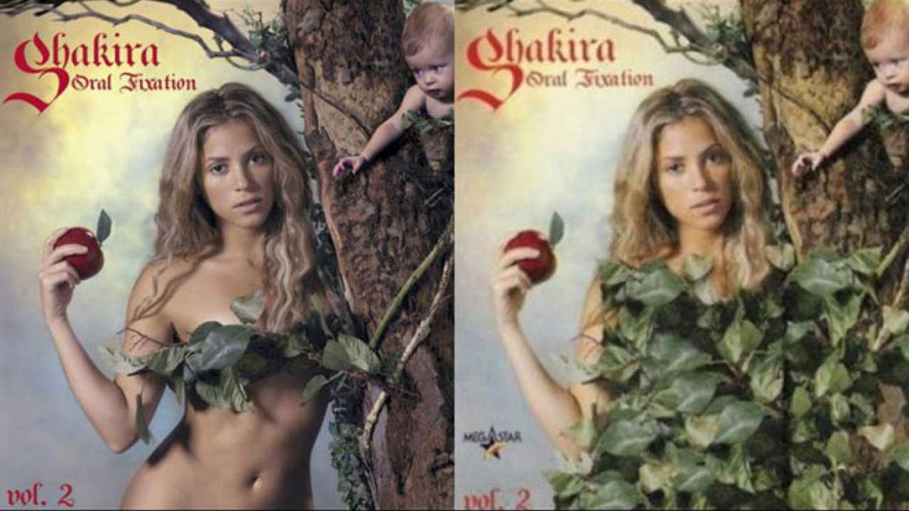 De Shakira a Rihanna: 8 portadas de discos censuradas en Arabia Saudí por  mostrar demasiado