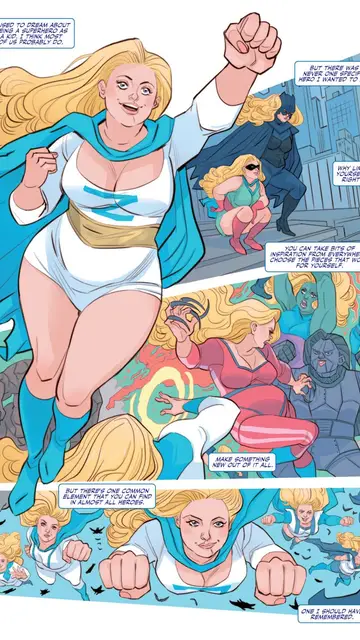 Faith es un cómic que rompe con los estereotipos de superheroína delgada Faith es un cómic que rompe con los estereotipos de superheroína delgada