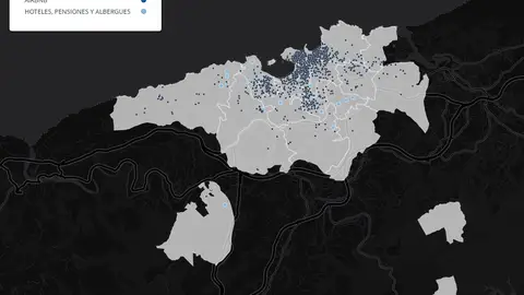 Imagen de la pieza web realizada por Montera34 sobre AirBNB en Donosti. Imagen de la pieza web realizada por Montera34 sobre AirBNB en Donosti.