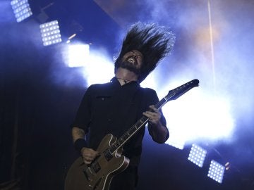 Dave Grohl, integrante de los Foo Fighters, en Mad Cool