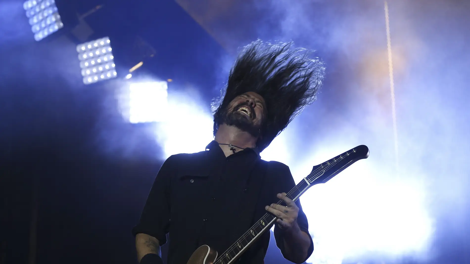 Dave Grohl, integrante de los Foo Fighters, en Mad Cool