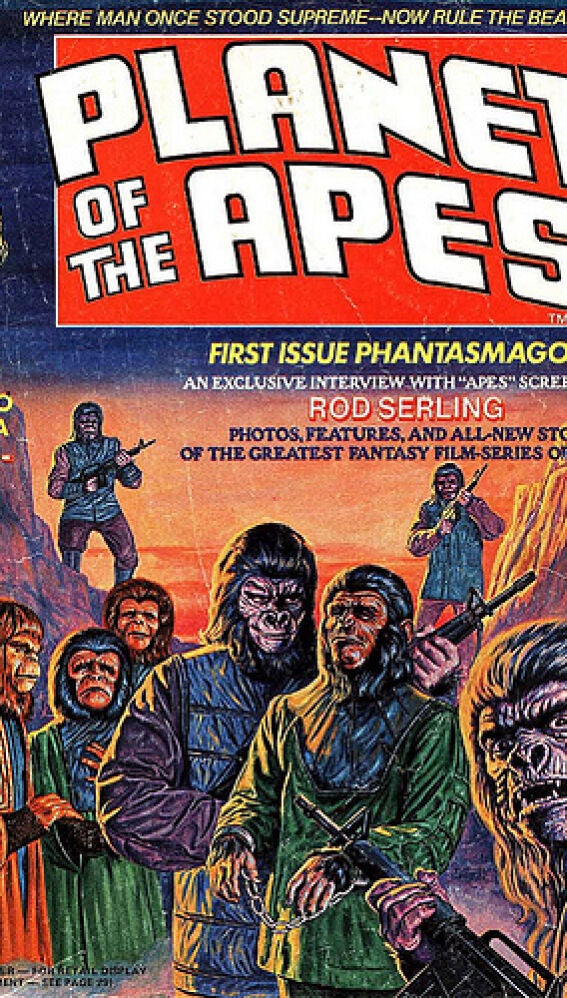 Cómic del Planeta de los Simios