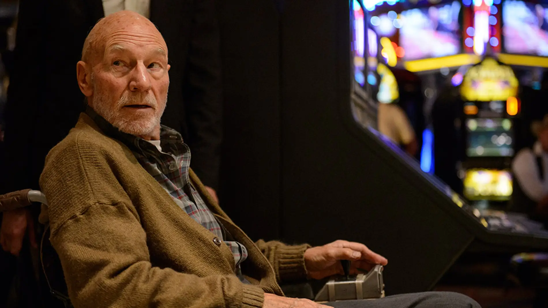 Patrick Stewart como el Profesor Charles Xavier