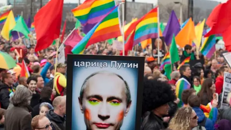 Manifestación anti Putin