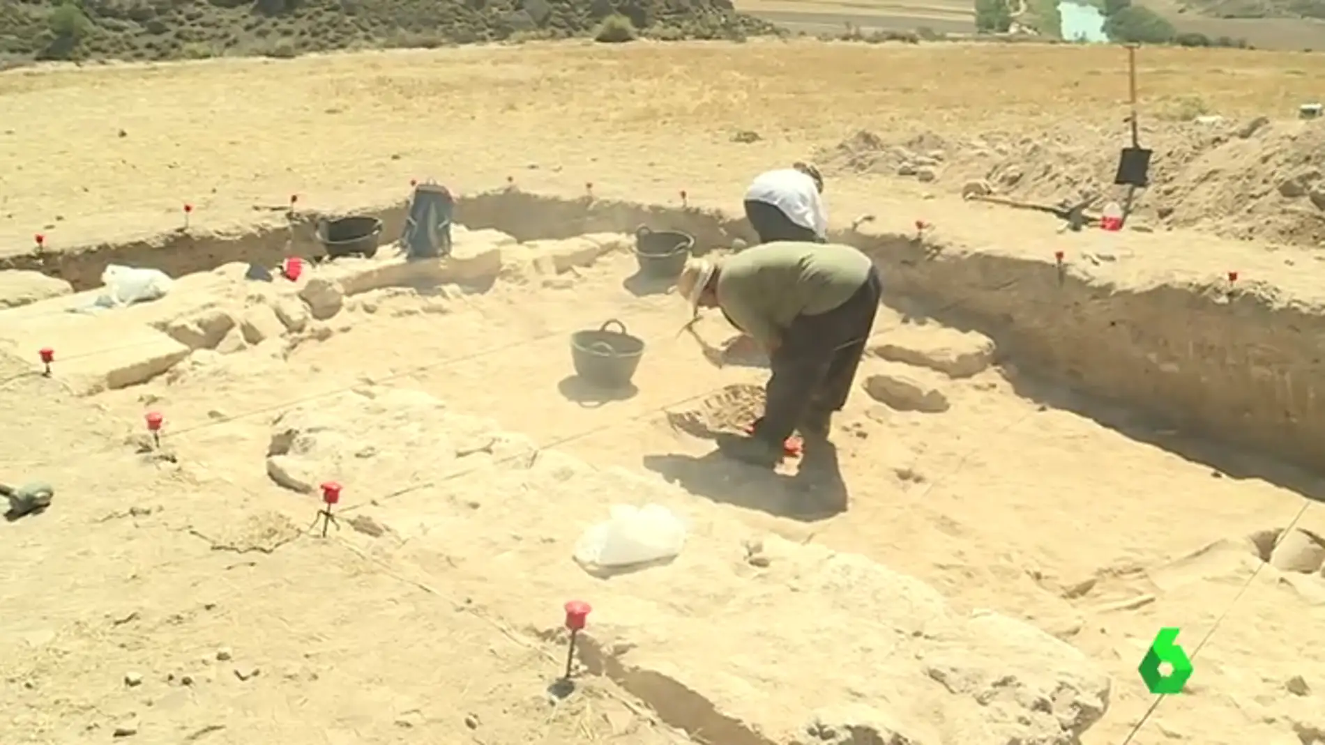 Yacimiento romano en Driebes, Guadalajara