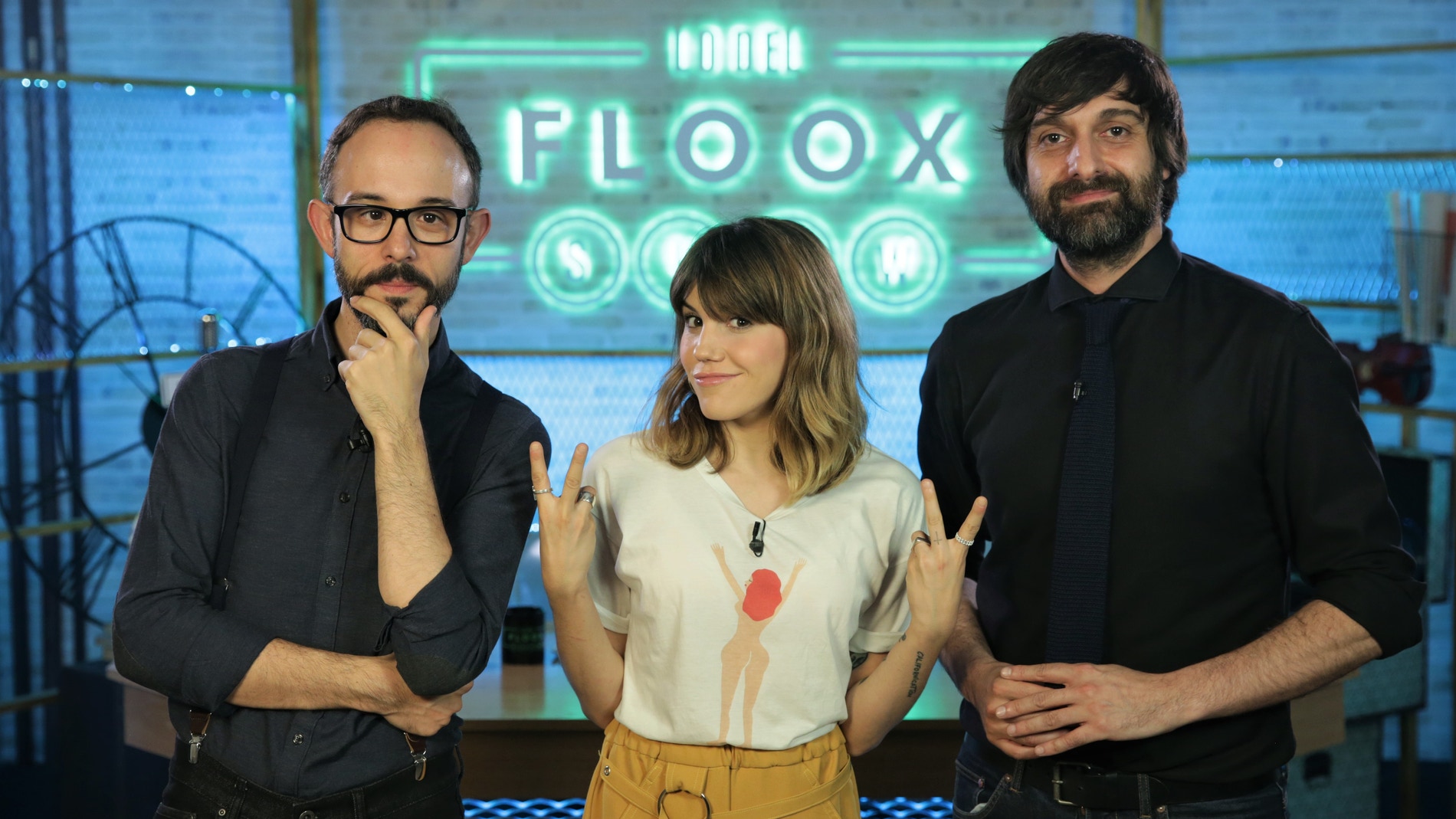 Angy visita 'Lo del Floox Show'
