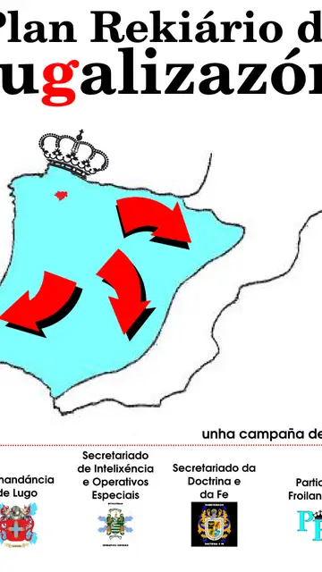 Mapa del Partido Froilanista Mapa del Partido Froilanista