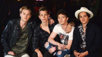 La banda británica The Vamps
