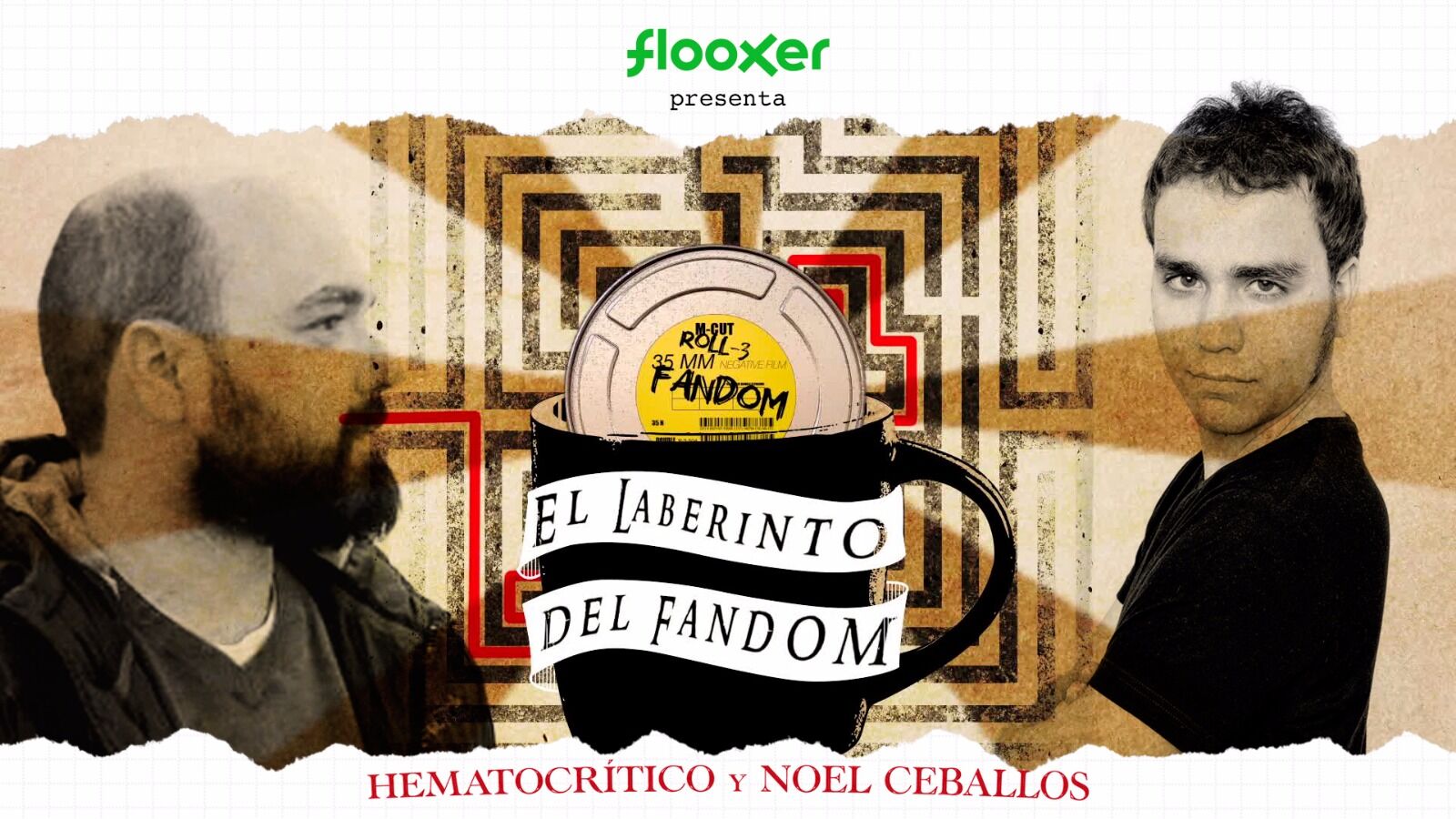 Flooxer prepara ‘El Laberinto del Fandom’, un concurso presentado por El Hematocrítico y Noel Ceballos