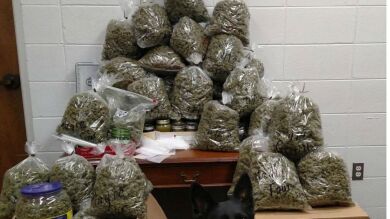 Detenidos dos ancianos de 80 años por llevar en su coche 27 kilos de marihuana como regalo de Navidad