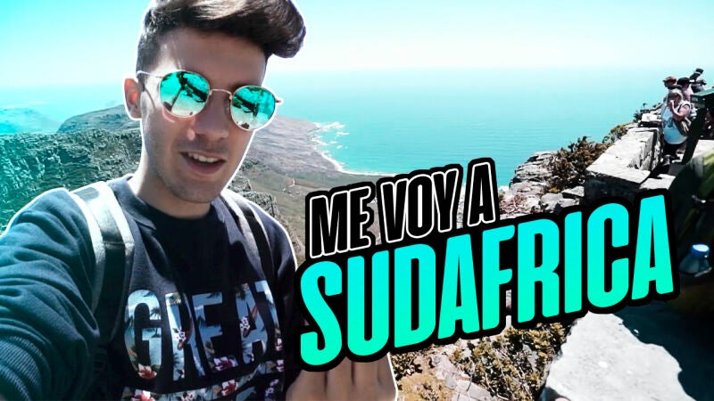 Logan G visita Table Mountain, una de las 7 maravillas naturales del mundo, en Sudáfrica