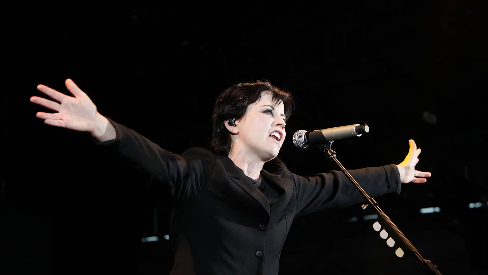 Dolores O'Riordan, en un concierto de The Cranberries