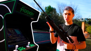 TheShooterCoC, Logan y ByTarifa se retan al 'Metal Slug' en la recreativa de Flooxer