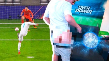 Over Power Room - PENALTIS EXTREMOS VS RAQUETA EL&Eacute;CTRICA | Salva