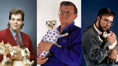 Las 8 fotos más terribles de hombres con sus gatos jamas sacadas
