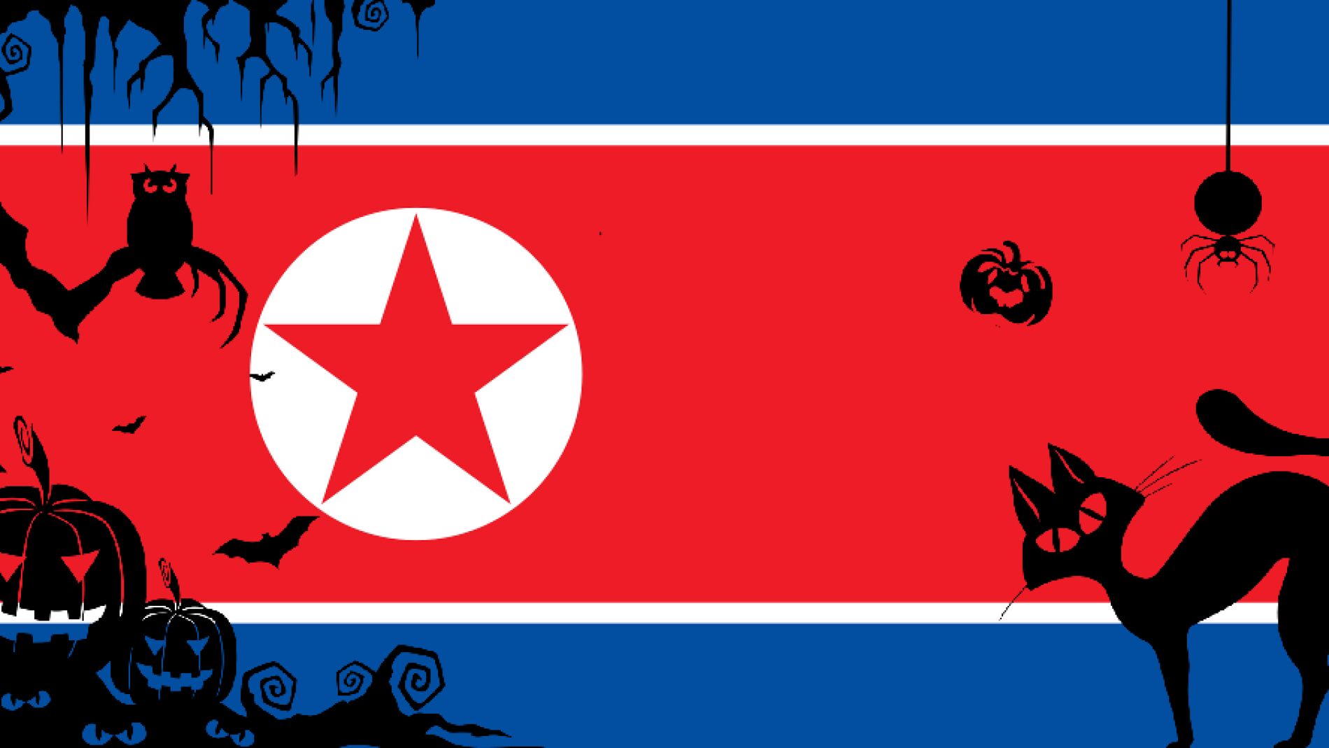 Bandera de Corea del Norte