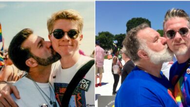 Recrean una foto 25 años después y demuestran que el amor verdadero existe