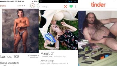 8 terroríficas fotos de Tinder que sepultaron cualquier opción de una cita