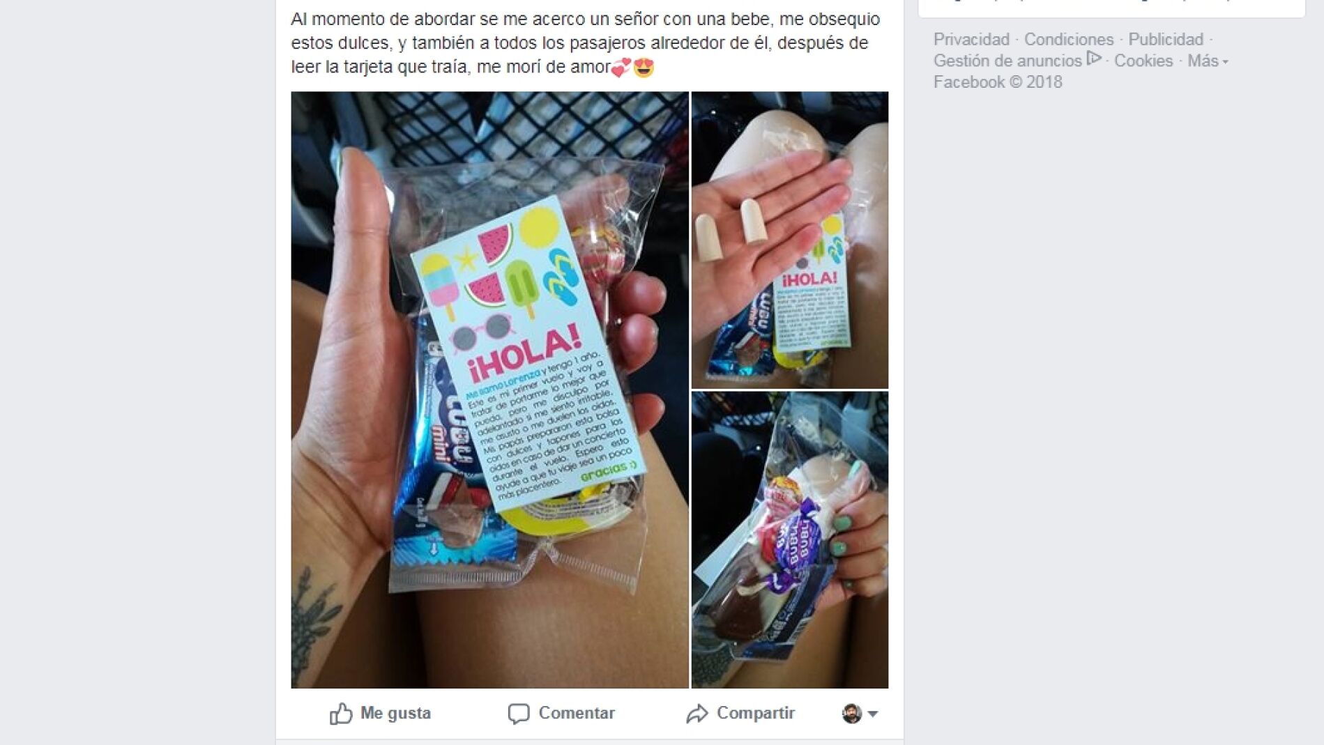 Sorpresa en el avi&oacute;n