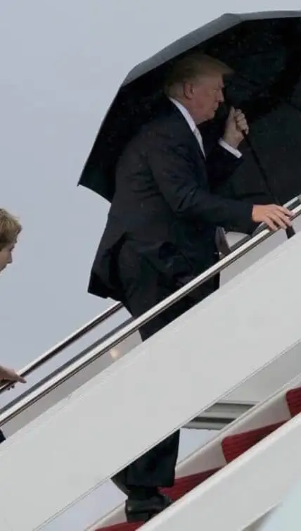Donald Trump y su hijo