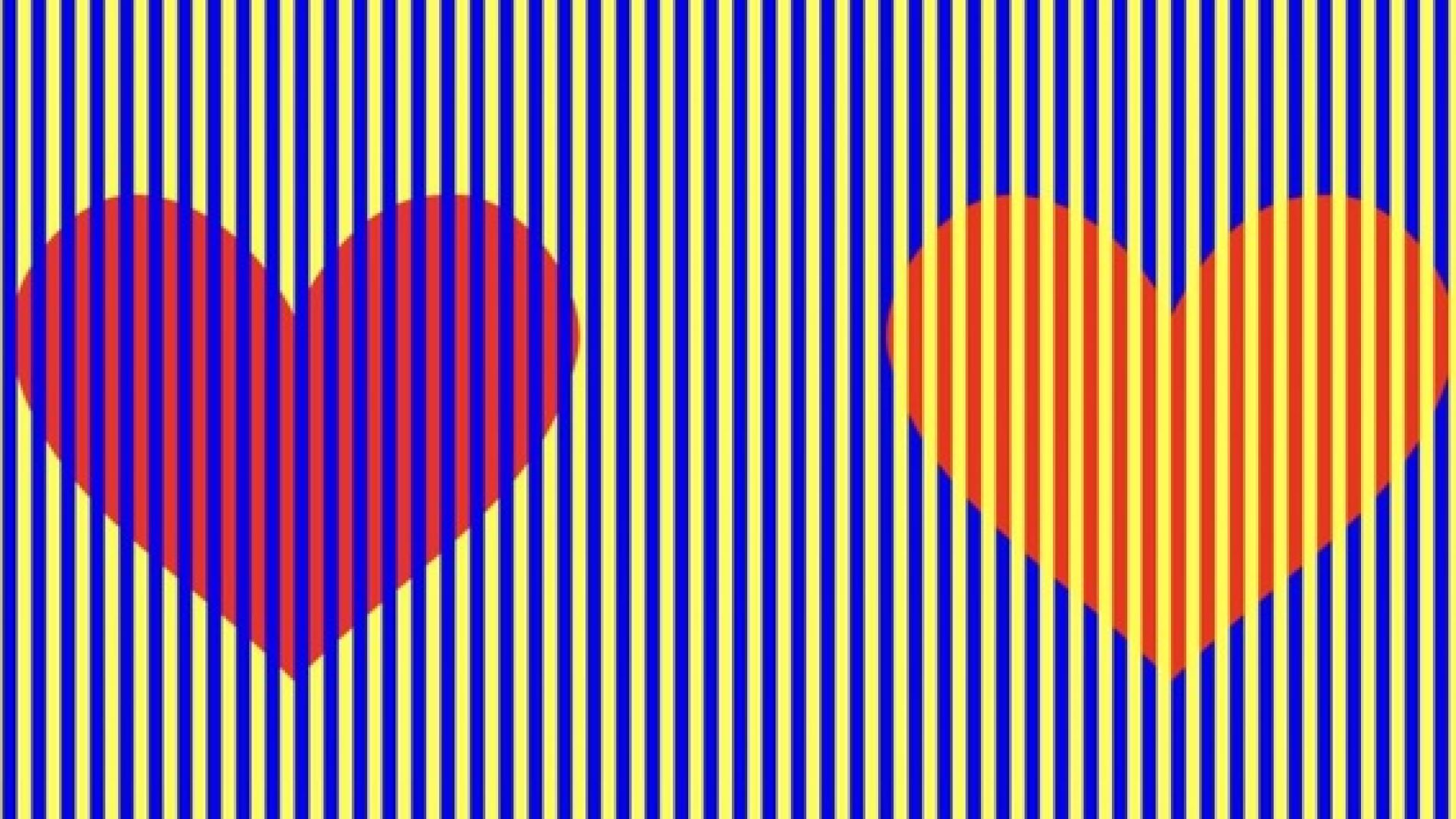 Corazones de colores