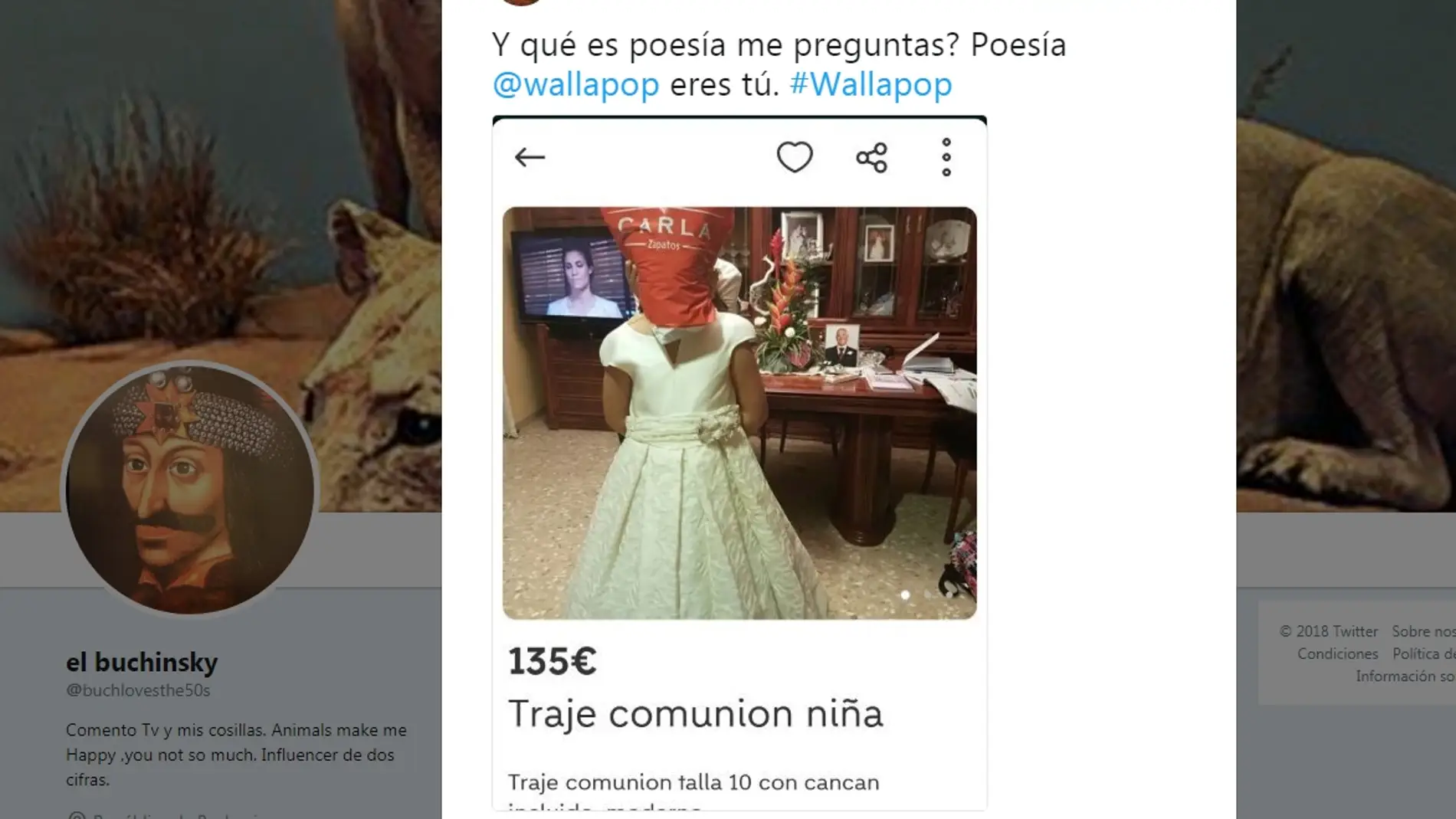 Traje comunión niña